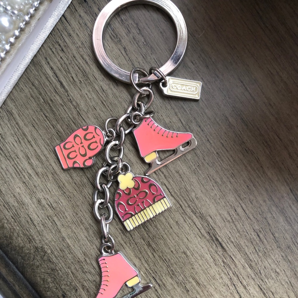 Winter coach keychain